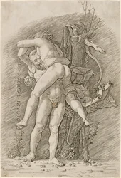 Herkules a Antaeus