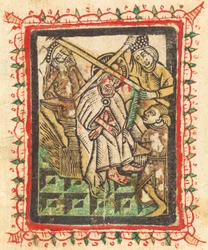 Kristus korunovaný trním, 14701480.
