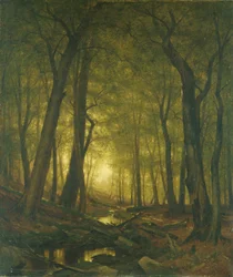 Večer v lese, 1876.