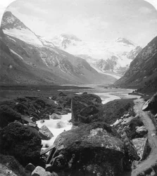 Moserboden, Salzburg, Rakousko, 1900.