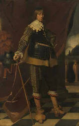 Portrét Jindřicha Kazimíra I. hraběte z Nassau-Dietz, asi 1632 (olej na plátně)
