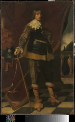 Portrét Jindřicha Kazimíra I. (1612-40), hraběte z Nassau-Dietz