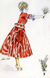 Konvalinka pro štěstí, c. 1930 (pohlednice)