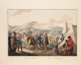 Tančící Čerkesové, 1812