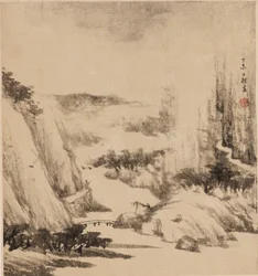 Říční krajina, 1667