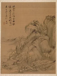 Krajina ve stylu Ching Hao, 1775.