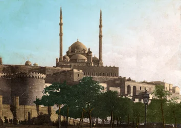 Káhira, citadela Saladin (Egypt). cca 1920 (foto)