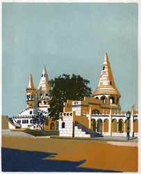 Rybářská bašta, Budapešť, cca 1930