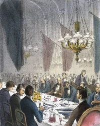 Jídlo, c 1845