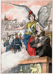 Jean Jaures a Marianne: „Pamatuj“