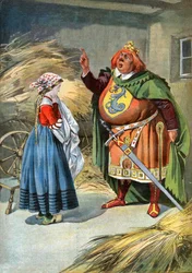 Trpasličí Tracassin. cca 1910 (rytina)