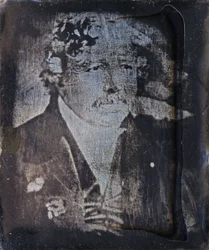 Louis Jacques Mande Daguerre, francouzský průkopník fotografie, c 1840