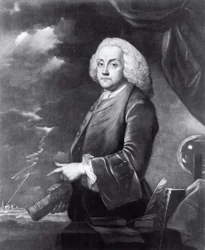 Portrét Benjamina Franklina (1706-1790)