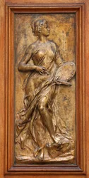 Vyřezávaný detail La villa Lumière, Evian, 2019