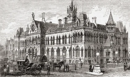 Manchester Assize Courts, Manchester, Anglie