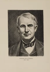 Thomas Alva Edison, americký vynálezce, počátek 20. století