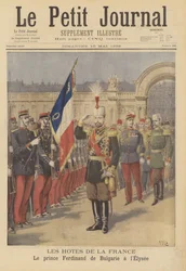 Královské návštěvy ve Francii: Bulharský princ Ferdinand v Elysejském paláci
