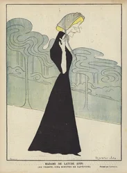 Madame De Latude (GYP), ilustrace pro Le Rire