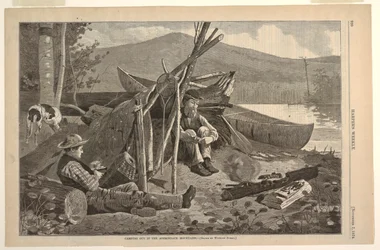 Kempování v horách Adirondack