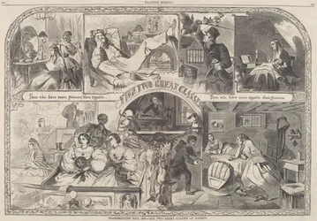 Den díkůvzdání, 1860 - Dvě velké třídy společnosti