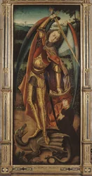 francouzsky: Saint Michel terrassant le dragon