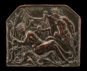 Satyr odhalující nymfu
