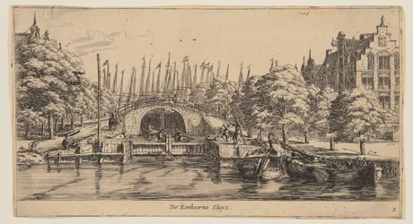 De Eenhorns Sluys, z Pohledů na Amsterdam