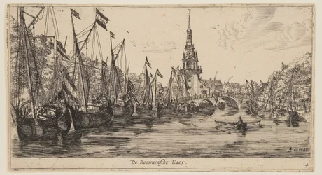 De Roowaensche Kaey, z Pohledů na Amsterdam