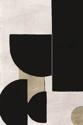 Černo-zlatá geometrie