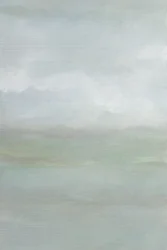 Zamlžený zelený horizont