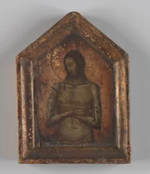 Pietà, první čtvrtina 14. století.