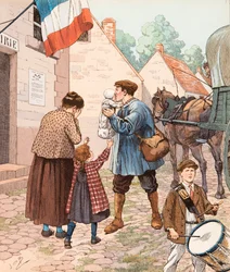 Jacques Marie Gaston Onfroy de Breville s názvem JOB (1858-1931) – 2. srpna
