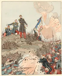 Obléhání Sevastopolu během krymské války: generál Patrice de Mac-Mahon (Mac Mahon) (1808-1893) odpověděl generálu Adolphe Nielovi (1802-1869) 8. září: „J