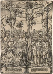 Ukřižování, 1527.